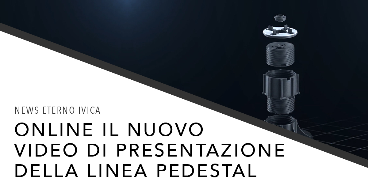 Novità Video per la linea PEDESTAL